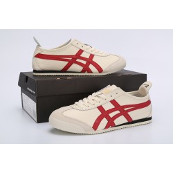 Кроссовки Asics Onitsuka Tiger бел/красные полоски